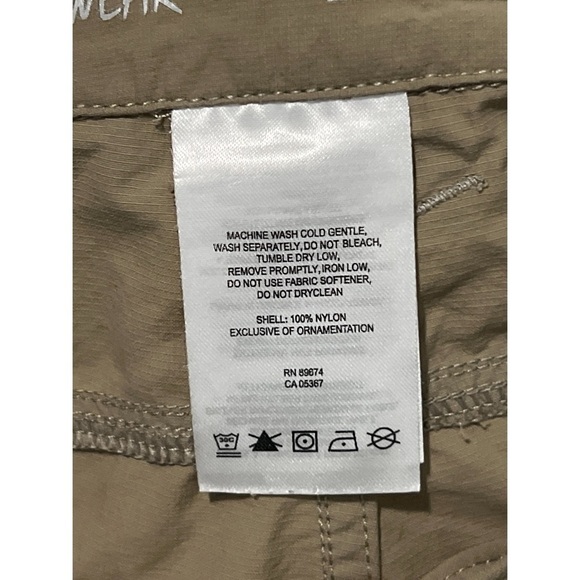 Mountain Hardwear Pants Women’s 6 Tan Mirada Convertible Hiking Outdoor Travel - Picture 13 of 14
